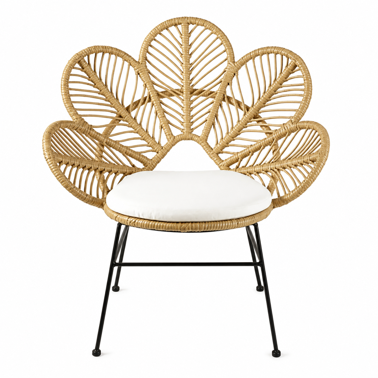 Fauteuil en rotin design