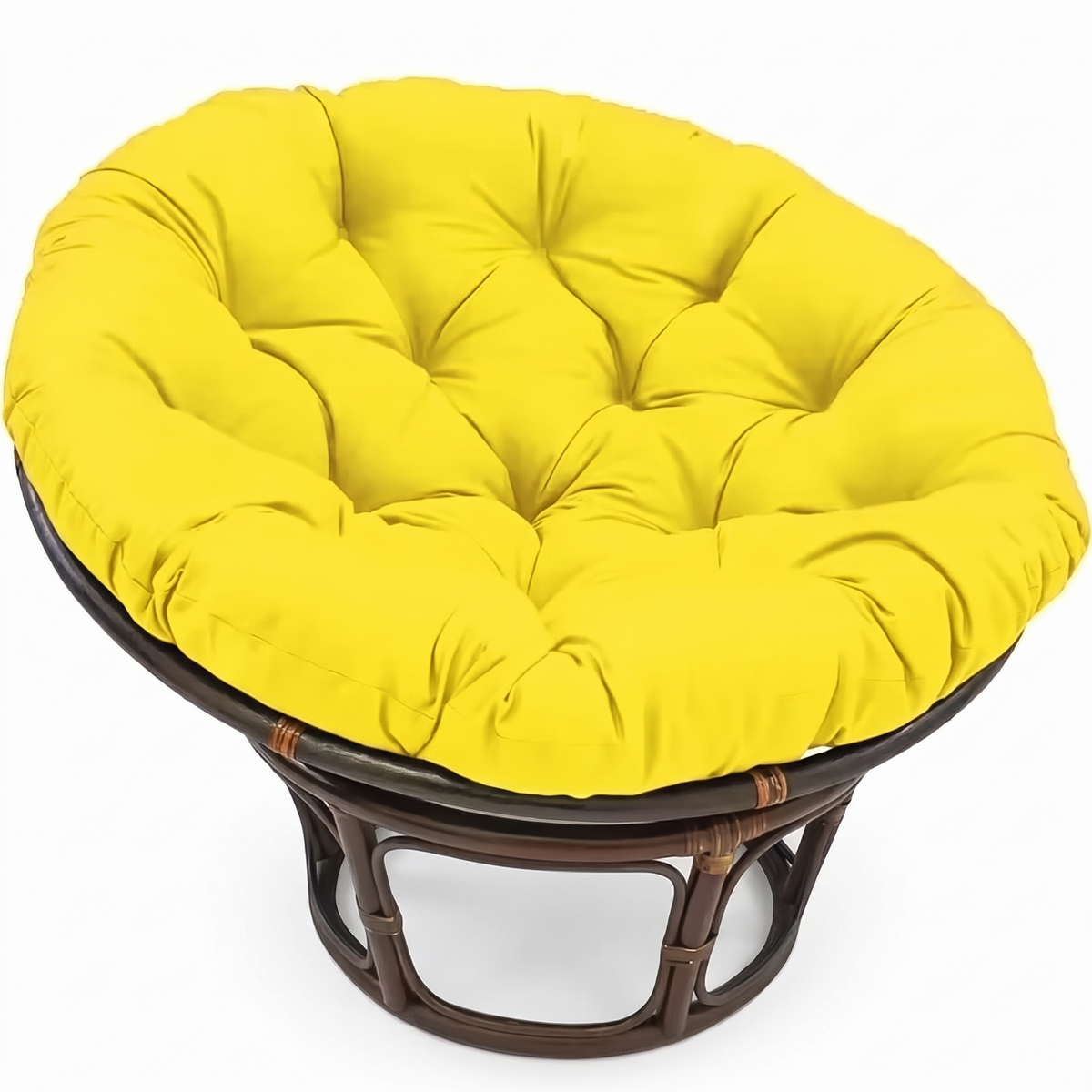 Coussin moelleux pour loveuse sur fond blanc